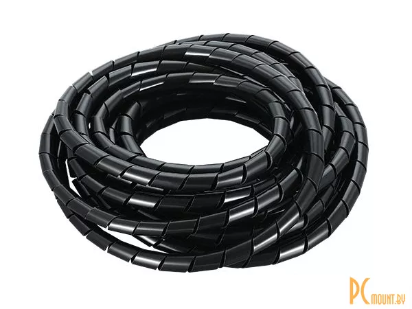 Защитная оплетка кабеля 18mm 4 метра, черная