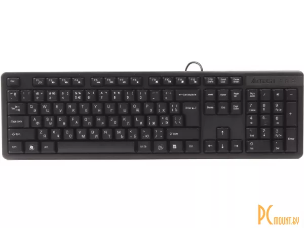 Клавиатура A4Tech KK-3, Black, USB