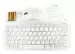 Клавиатура Gembird KBS-7001 Wireless Silver/White